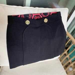 EUC milly minis black skirt 10
